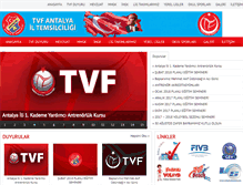 Tablet Screenshot of antalyavoleybol.org